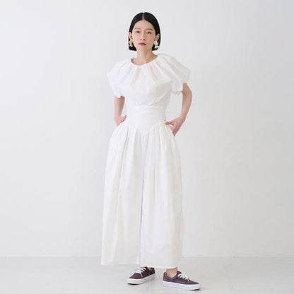 【LADIES】寬鬆長褲