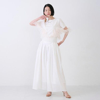 【LADIES】寬鬆長褲