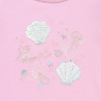 貝殼亮片短袖T恤