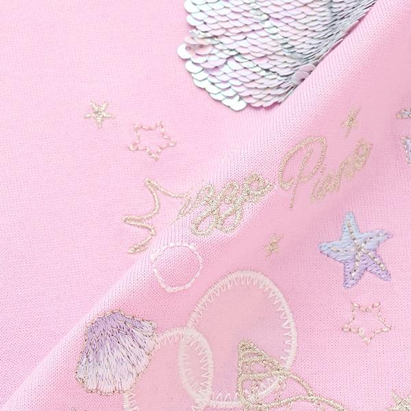 貝殼亮片短袖T恤