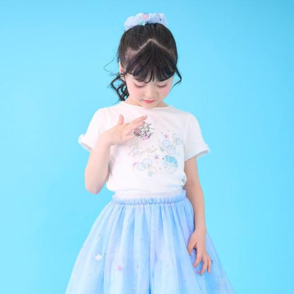 貝殼亮片短袖T恤