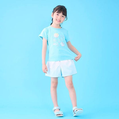 貝殼亮片短袖T恤