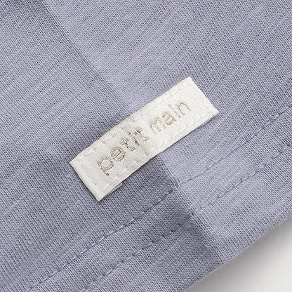 【接觸冷感】海洋刺繡短袖T恤（兒童尺碼）