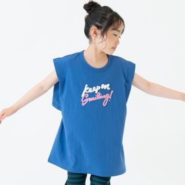 【純棉100%】女式短袖長款T恤