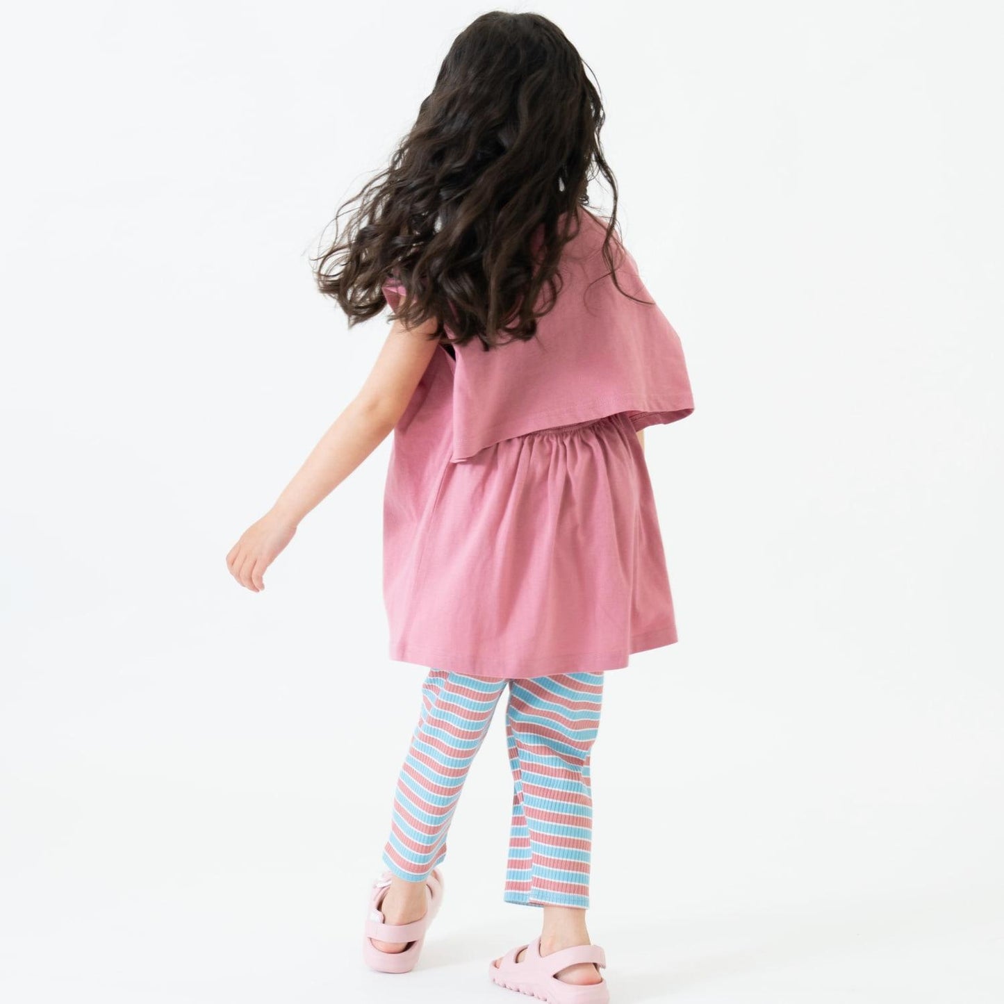 【純棉100%】女式短袖長款T恤