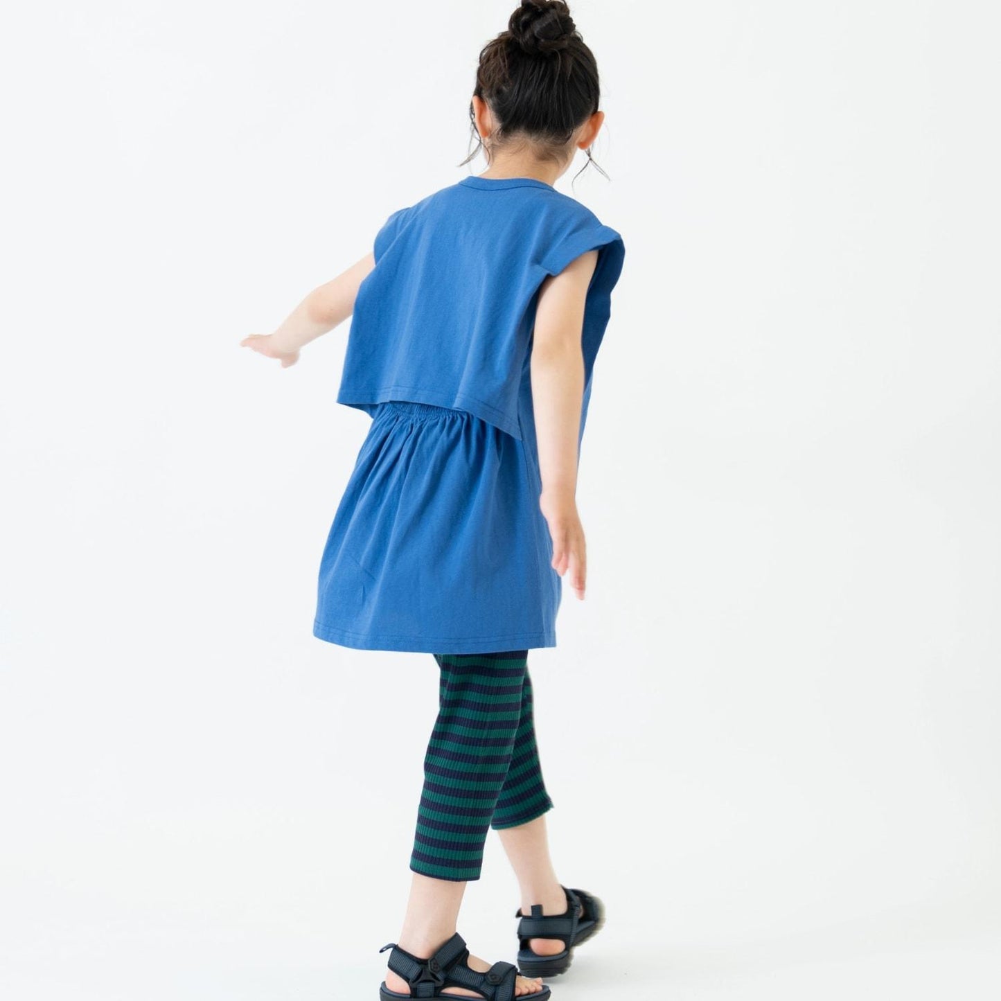 【純棉100%】女式短袖長款T恤