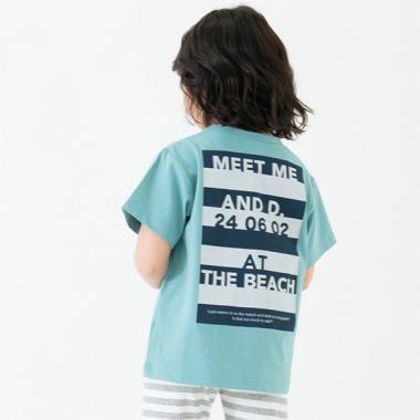 【水陸兩用】混合彩色SUMMER印花短袖T恤