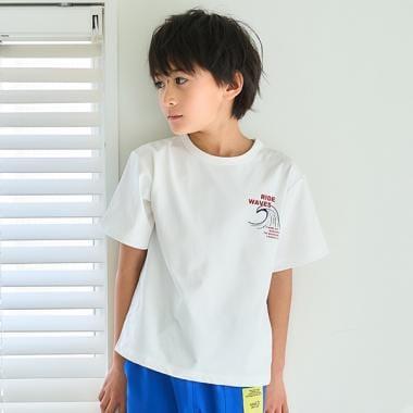 【水陸兩用】混合彩色SUMMER印花短袖T恤