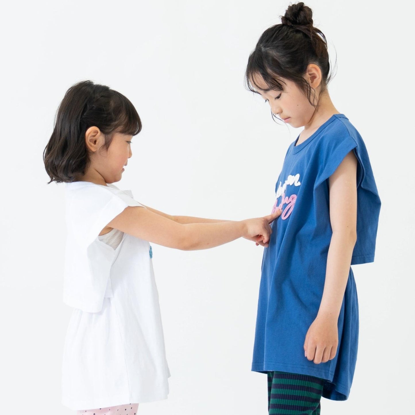 【純棉100%】女式短袖長款T恤