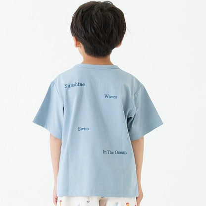 【水陸兩用】混合彩色SUMMER印花短袖T恤