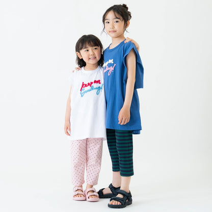 【純棉100%】女式短袖長款T恤