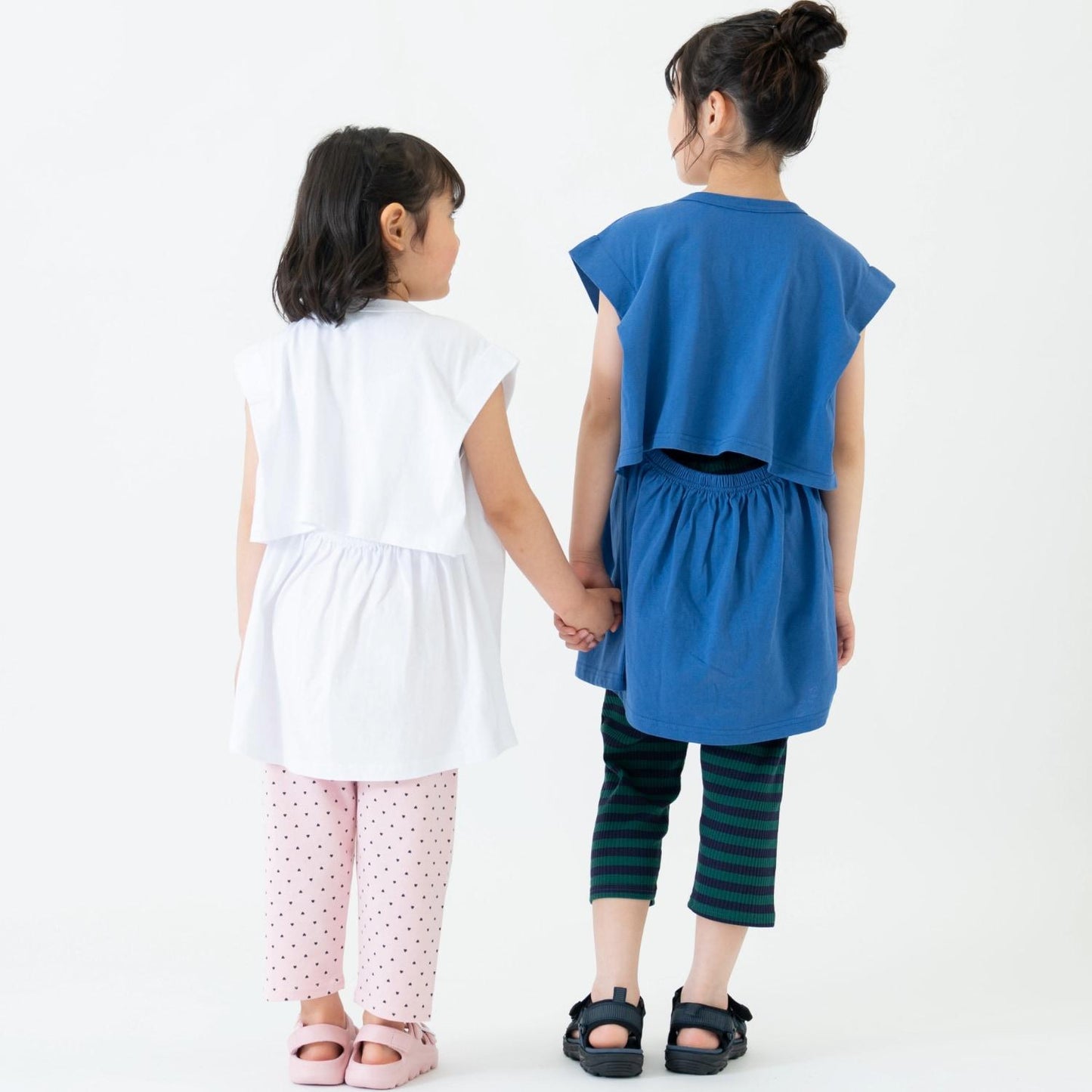 【純棉100%】女式短袖長款T恤