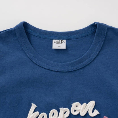 【純棉100%】女式短袖長款T恤