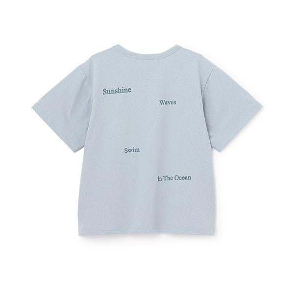 【水陸兩用】混合彩色SUMMER印花短袖T恤
