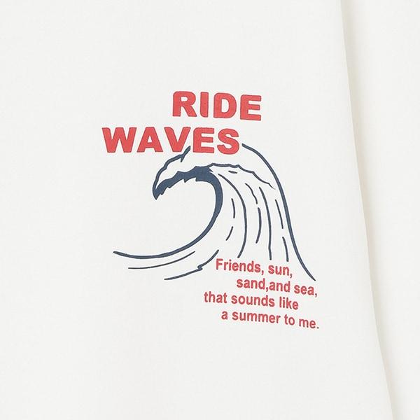 【水陸兩用】混合彩色SUMMER印花短袖T恤