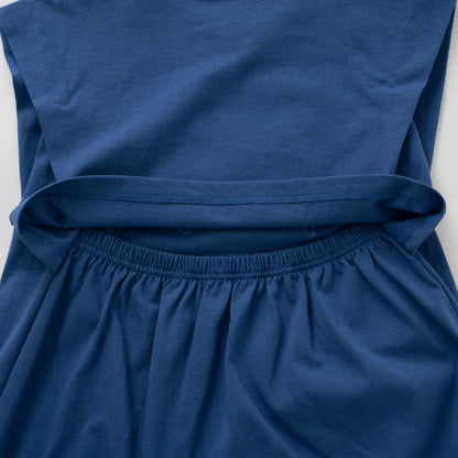 【純棉100%】女式短袖長款T恤