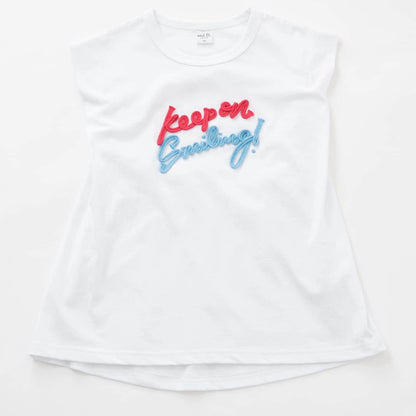 【純棉100%】女式短袖長款T恤