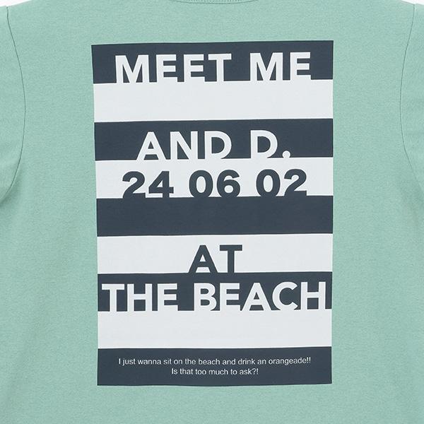 【水陸兩用】混合彩色SUMMER印花短袖T恤