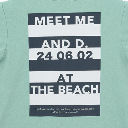 【水陸兩用】混合彩色SUMMER印花短袖T恤