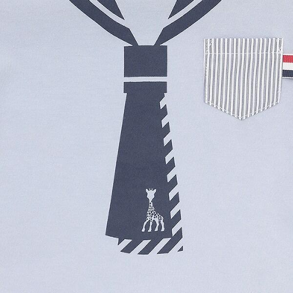 水手風印花短袖T恤