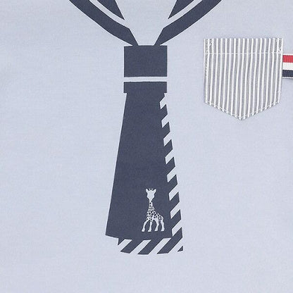 水手風印花短袖T恤