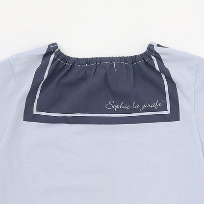 水手風印花短袖T恤