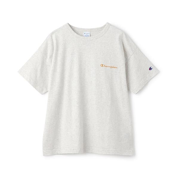 【Champion】【100%純棉】背部印花寬鬆短袖T恤