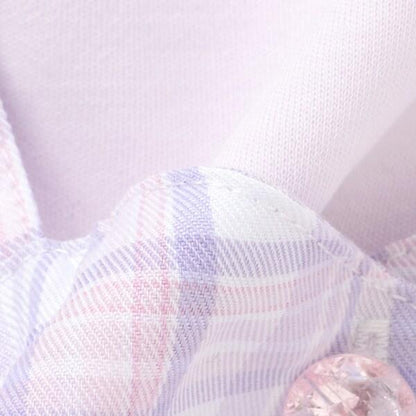 格紋吊帶背心&短袖T恤套裝