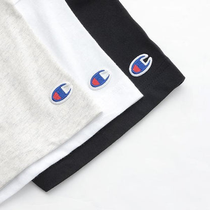 【Champion】【100%純棉】背部印花寬鬆短袖T恤