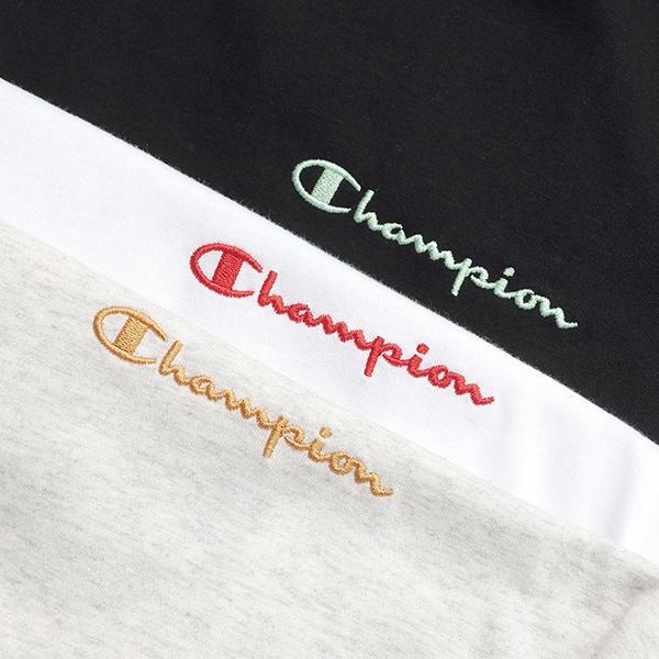 【Champion】【100%純棉】背部印花寬鬆短袖T恤