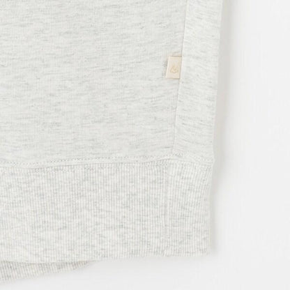 【AMI】塗鴉刺繡不對稱套頭衫