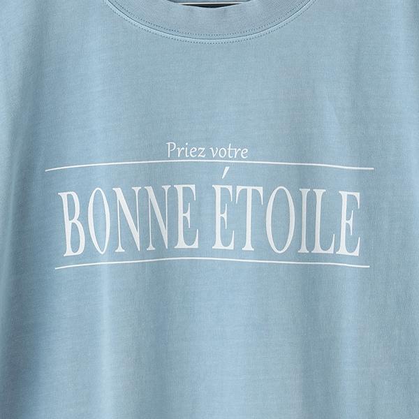 【AMI】袖部荷葉邊水洗T恤