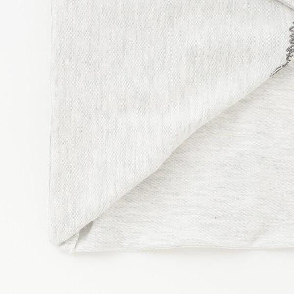 【AMI】塗鴉刺繡不對稱套頭衫