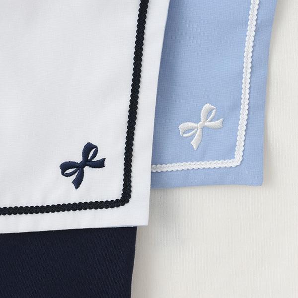 【接觸冷感】3WAY水手領T恤