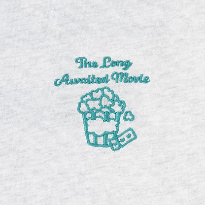 【接觸冷感/清涼】【100%純棉】爆米花印花T恤