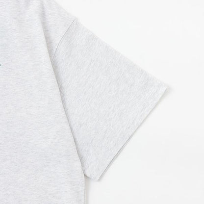 【接觸冷感/清涼】【100%純棉】爆米花印花T恤