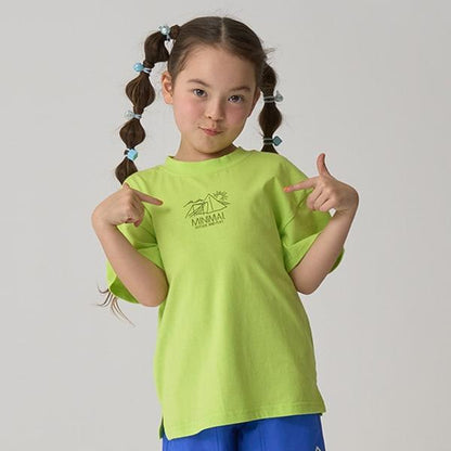 【防汙防潑水】戶外風格印花T恤