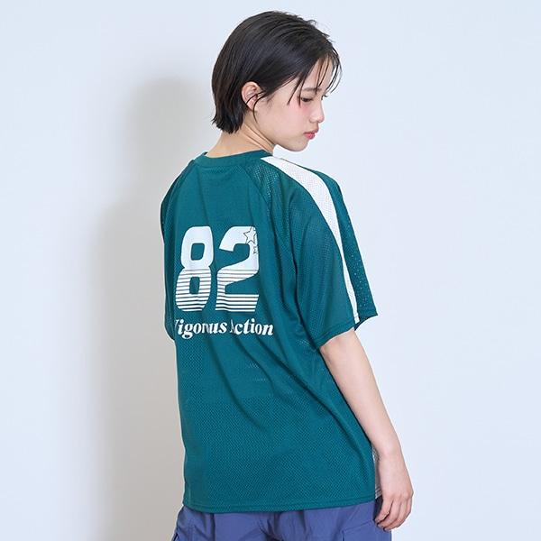 【LTXC】寬鬆網眼運動T恤