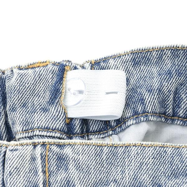 【LTXC】破洞牛仔寬腿褲