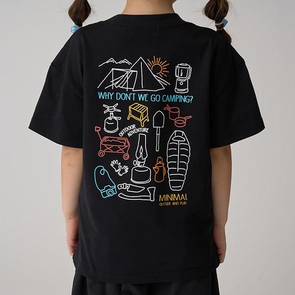 【防汙防潑水】戶外風格印花T恤