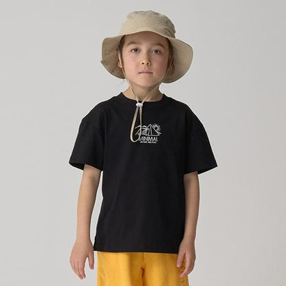 【防汙防潑水】戶外風格印花T恤