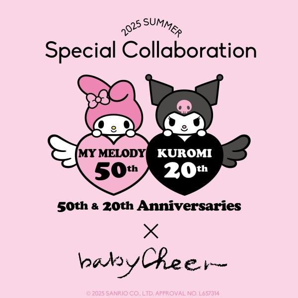 【MY MELODY／KUROMI】斜挎包T恤