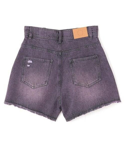 破洞短褲【韓國時尚】