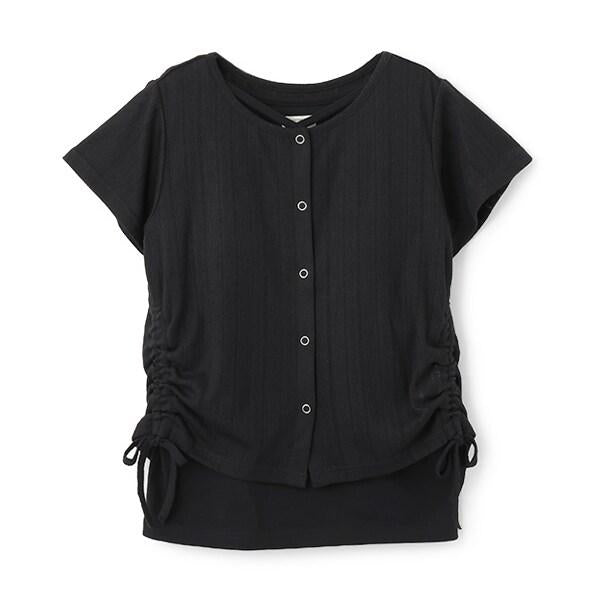 【AMI】側抽繩帶胸墊內搭