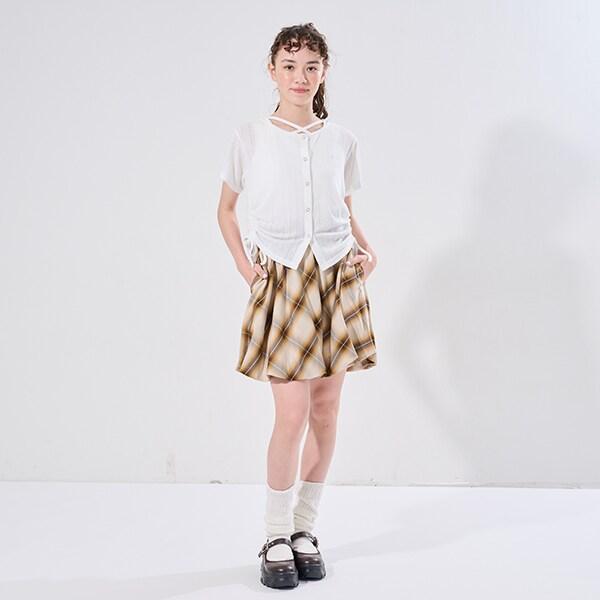 【AMI】側抽繩帶胸墊內搭