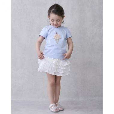 蕾絲荷葉邊裙（兒童）