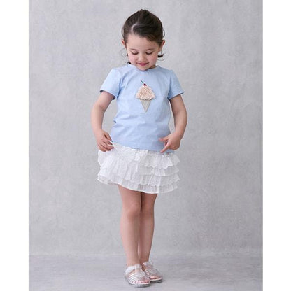 蕾絲荷葉邊裙（兒童）