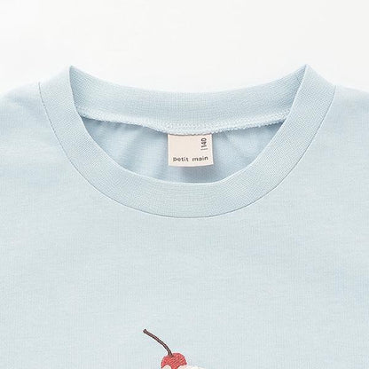 防汙/鏈環 閃亮圖案T恤（青少年）