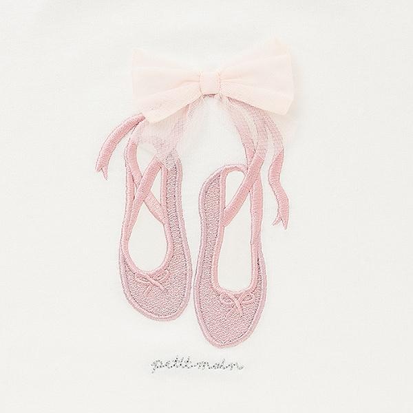 防汙/鏈環 閃亮圖案T恤（青少年）