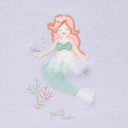 防汙/鏈環 閃亮圖案T恤（青少年）